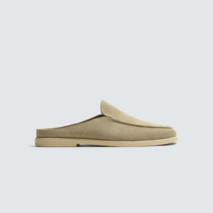 MOCASSINS EN CUIR OUVERTS À L'ARRIÈRE
